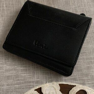 Umi Black Leather Wallet